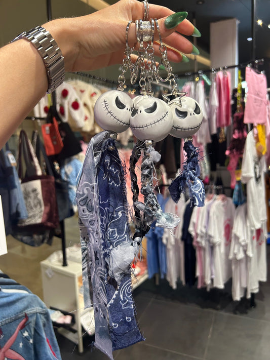 Skeleton & Bandana Charm