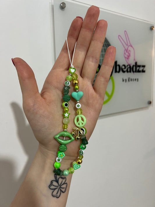 Brave phone charm - green