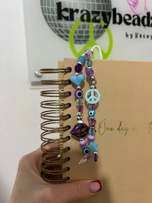 Timeless book mark - blue/purple