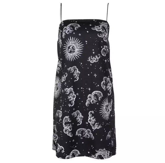 Celestial Nights Satin Slip Dress Size 10