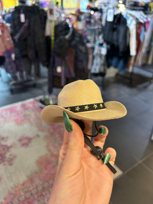 Pet Cowboy Hat - Beige