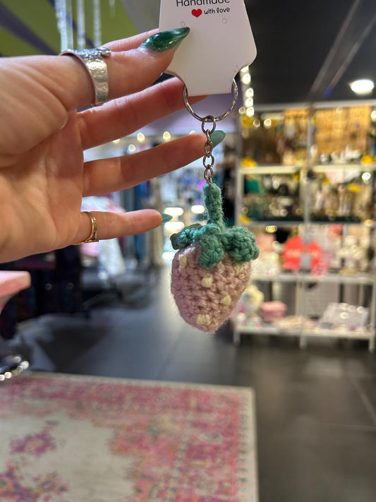 Strawberry Keyring