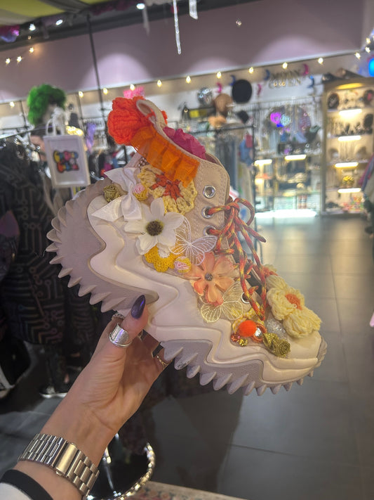 Reworked Orange Converse