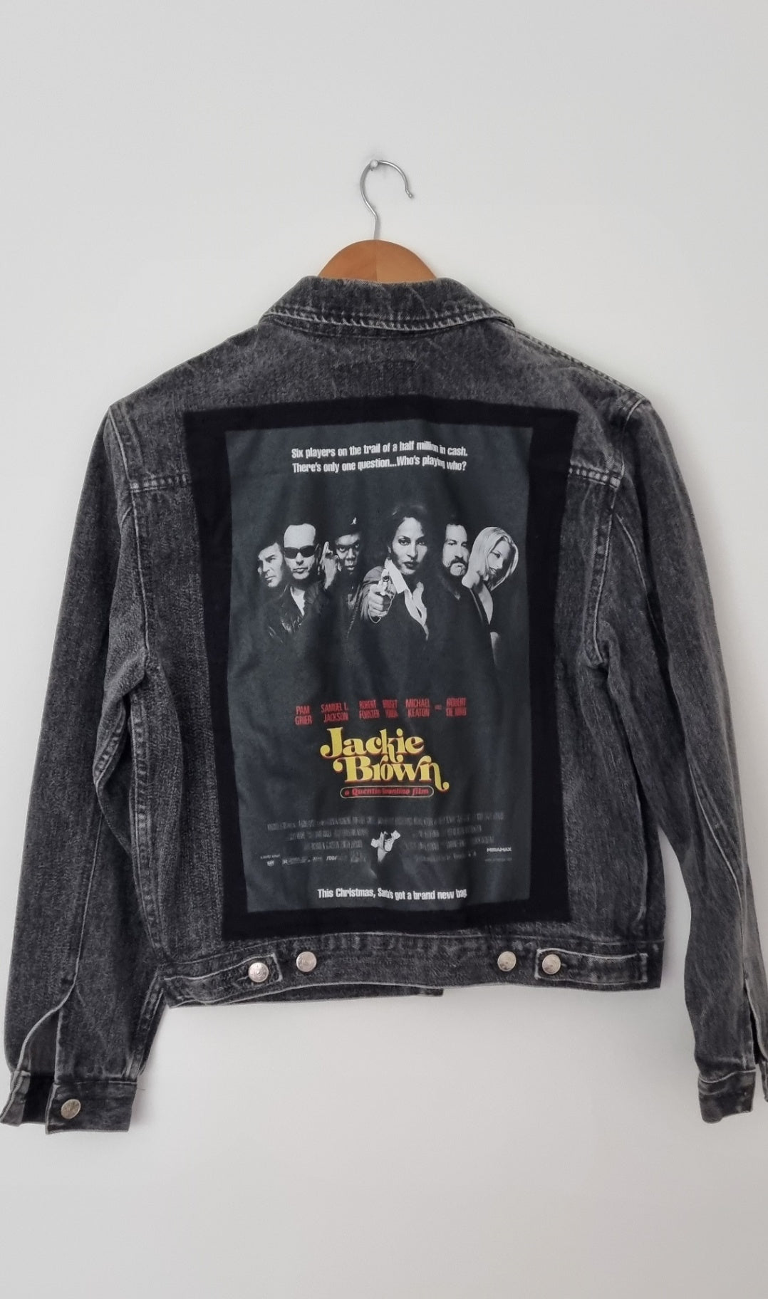 Jackie Brown  Black Denim Jacket