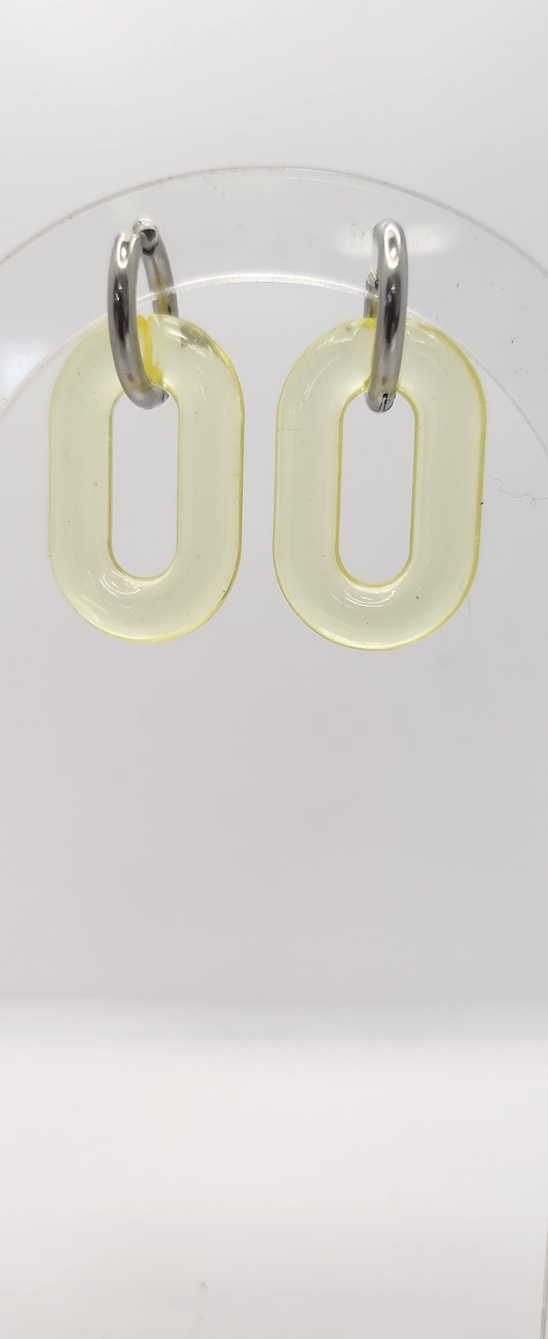Jelly link earrings