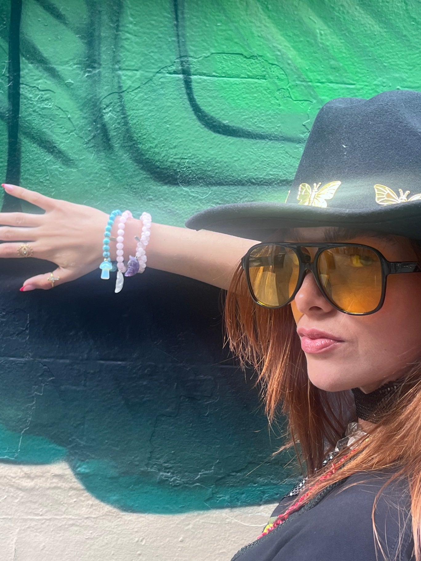 Cosmic Balance Bracelet – Turquoise & Amethyst Moon | Intuition, Healing & Transformation