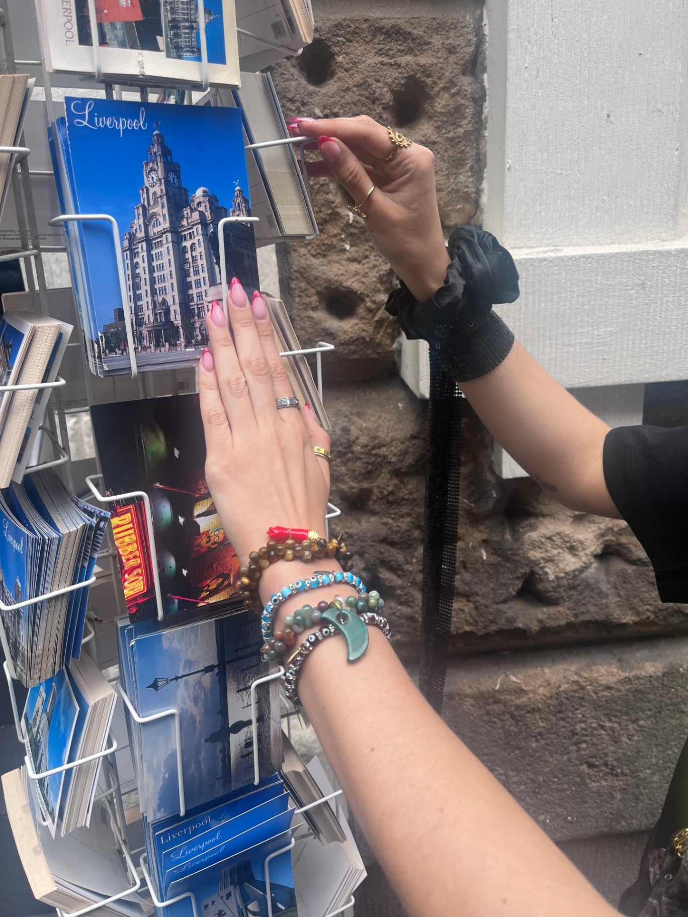 Green Aventurine Crescent Moon Bracelet – Abundance, Grounding & Growth Energy