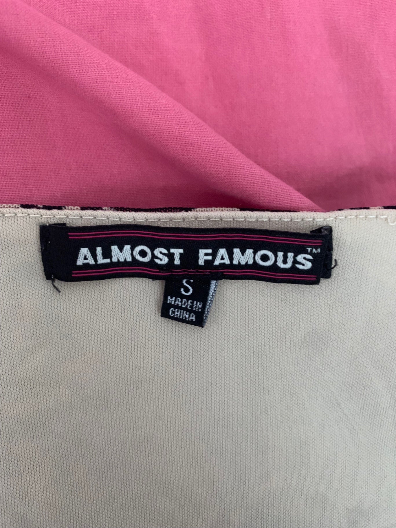 almost famous floral top