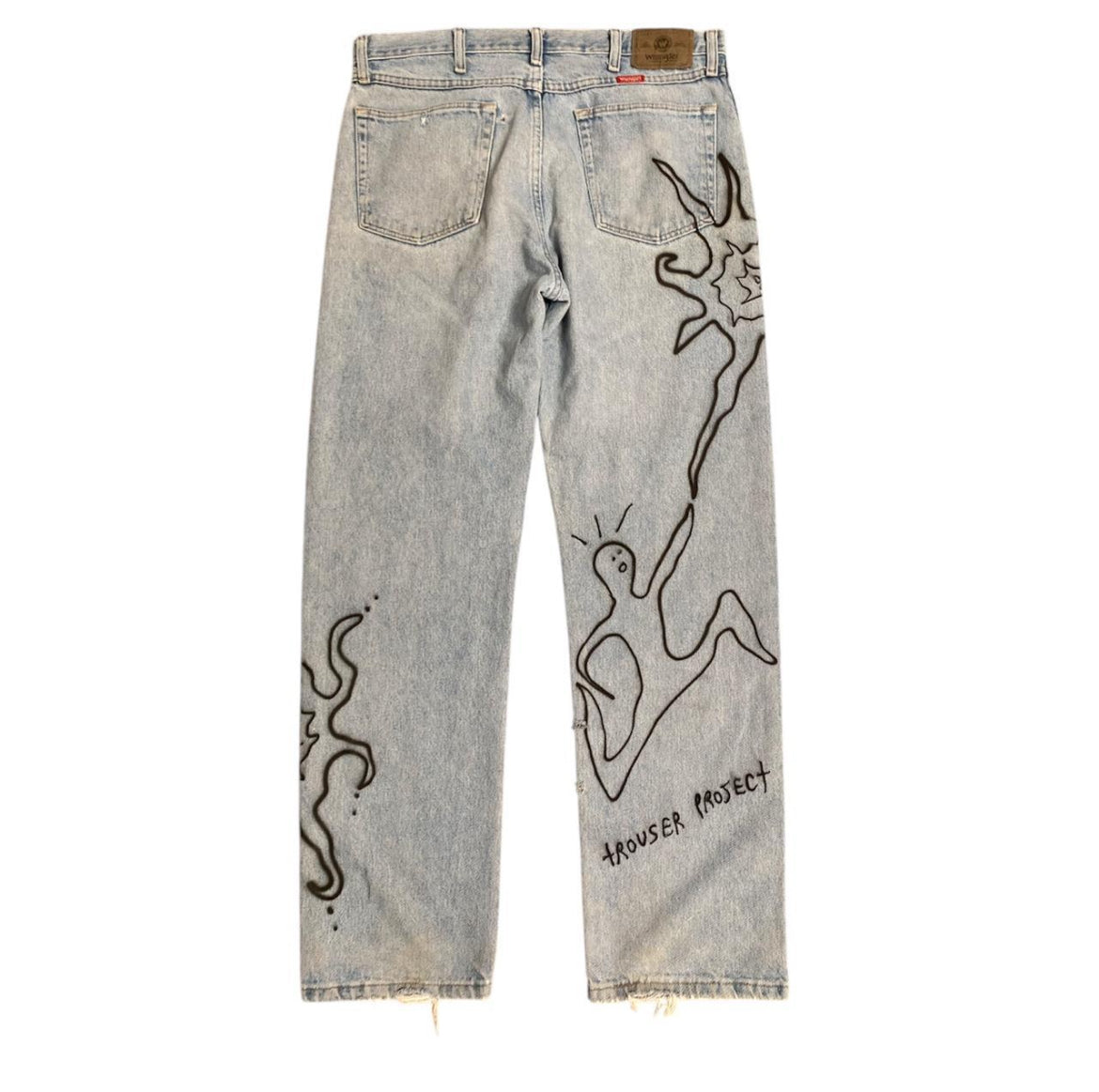 Reworked Jeans Wrangler