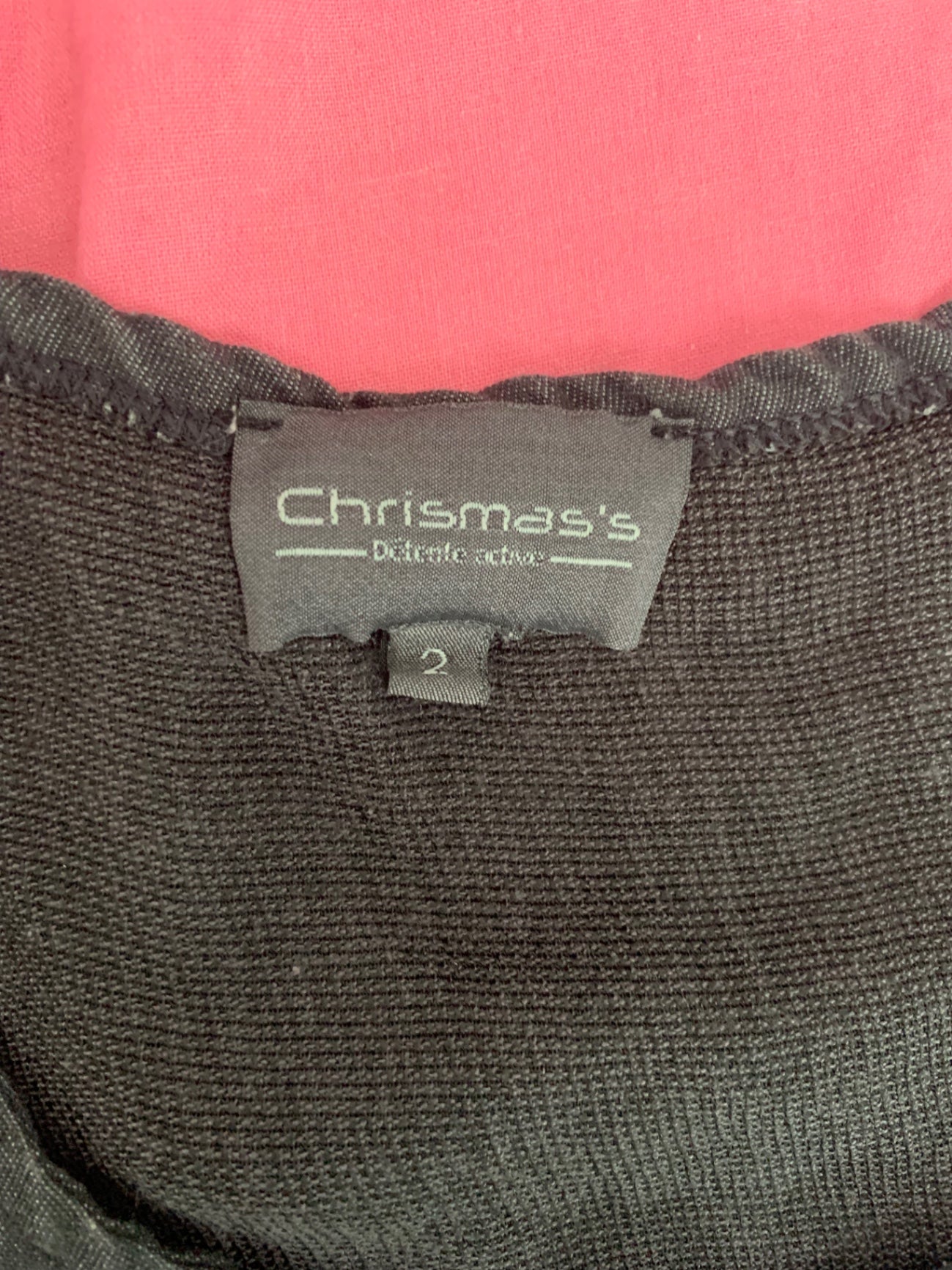 y2k camo print & black top