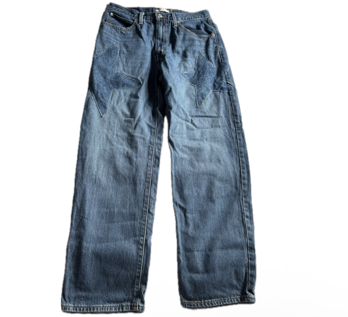 Reworked Levi’s- baggy jeans UK size 10