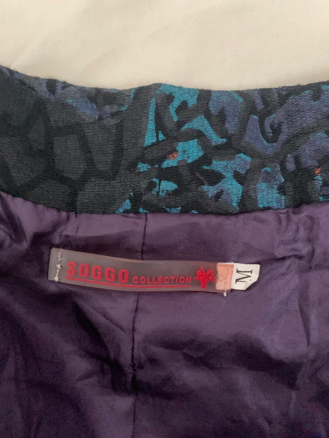 statement button jacket