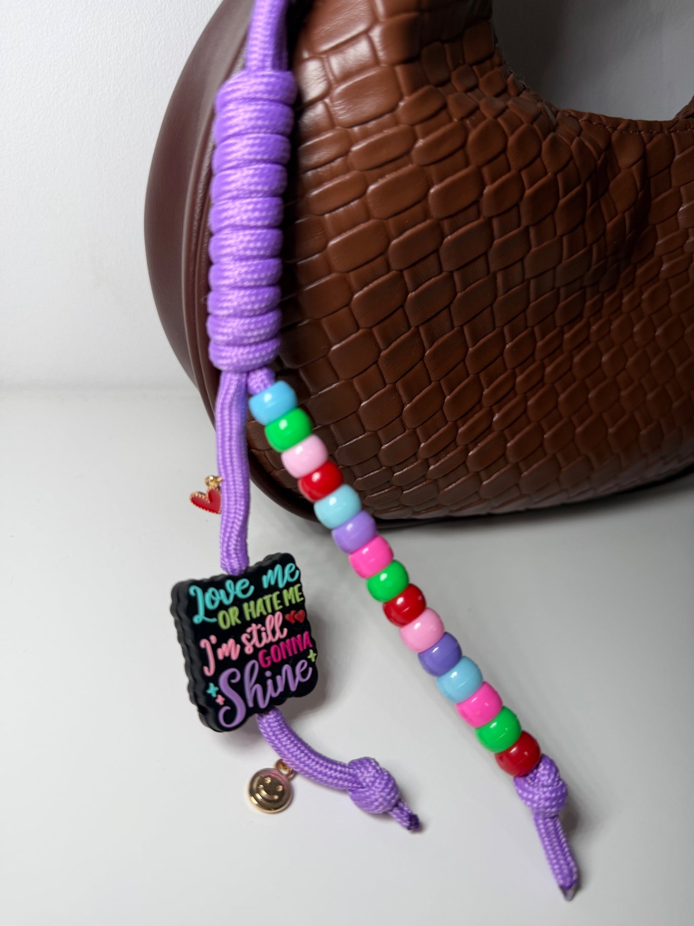 ‘I’m still gonna shine’ rope keyring