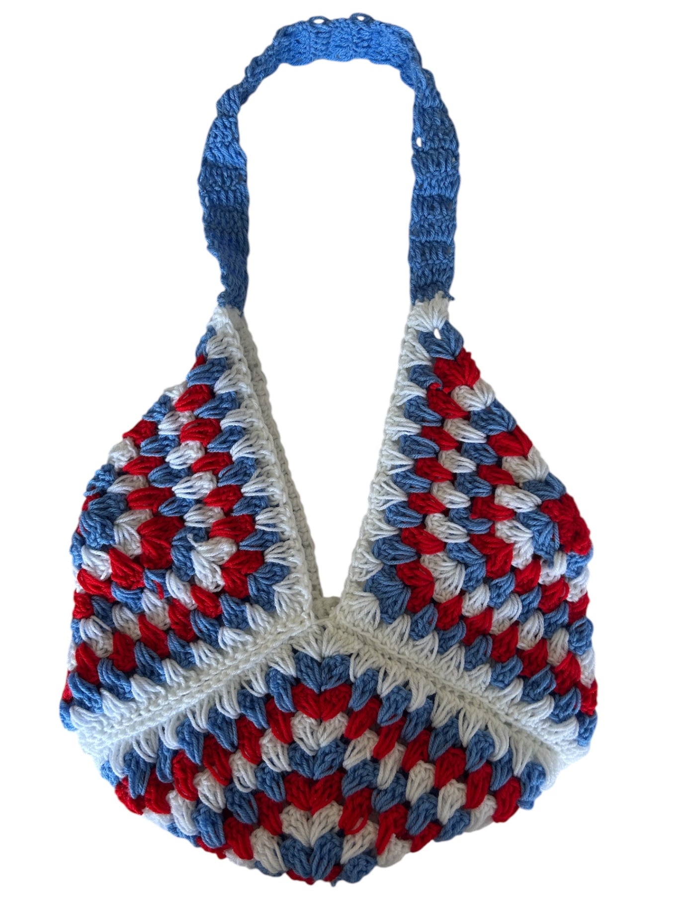 Handmade granny square bag