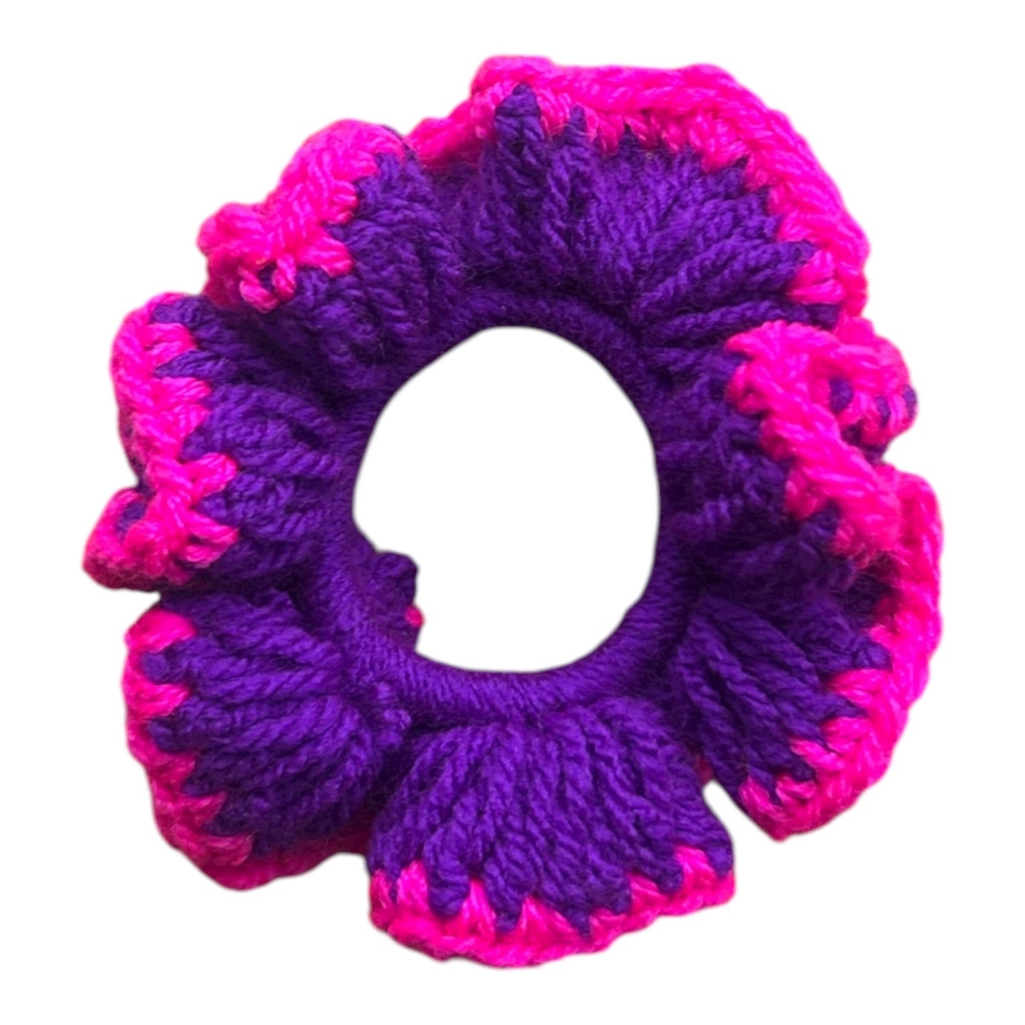 Crochet scrunchie