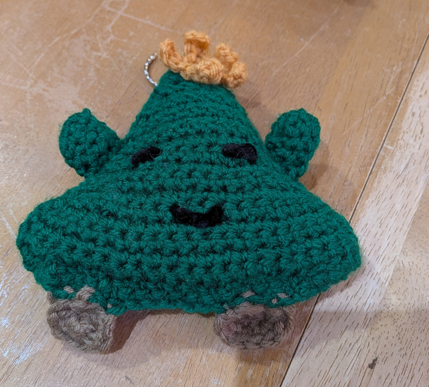 Christmas tree keychain