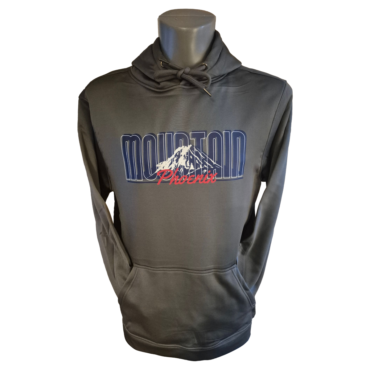 Mountain hoodie steel grey