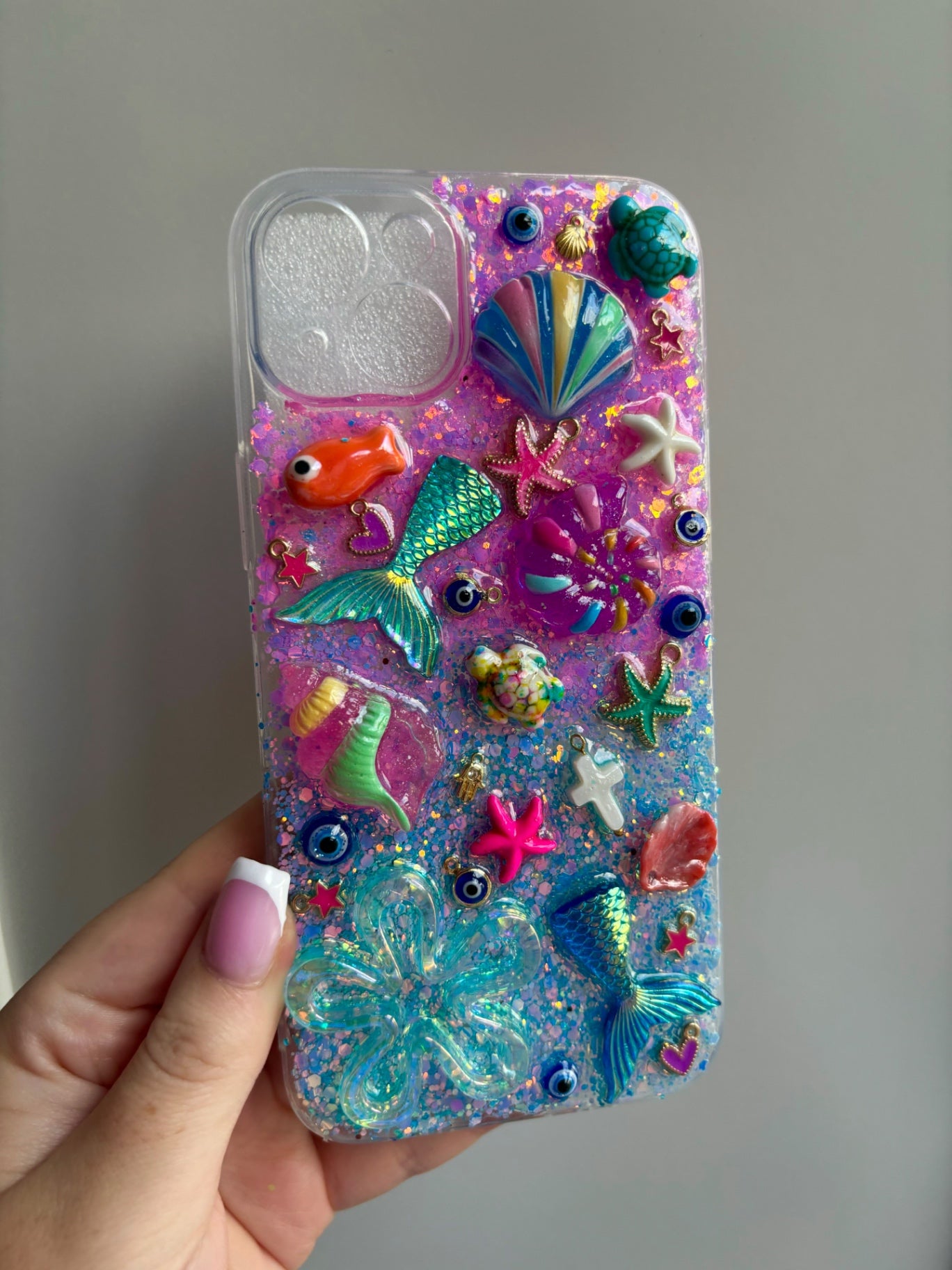 Mermaid Phone Case - IPhone 14 Plus and 15 plus 🧜♀️