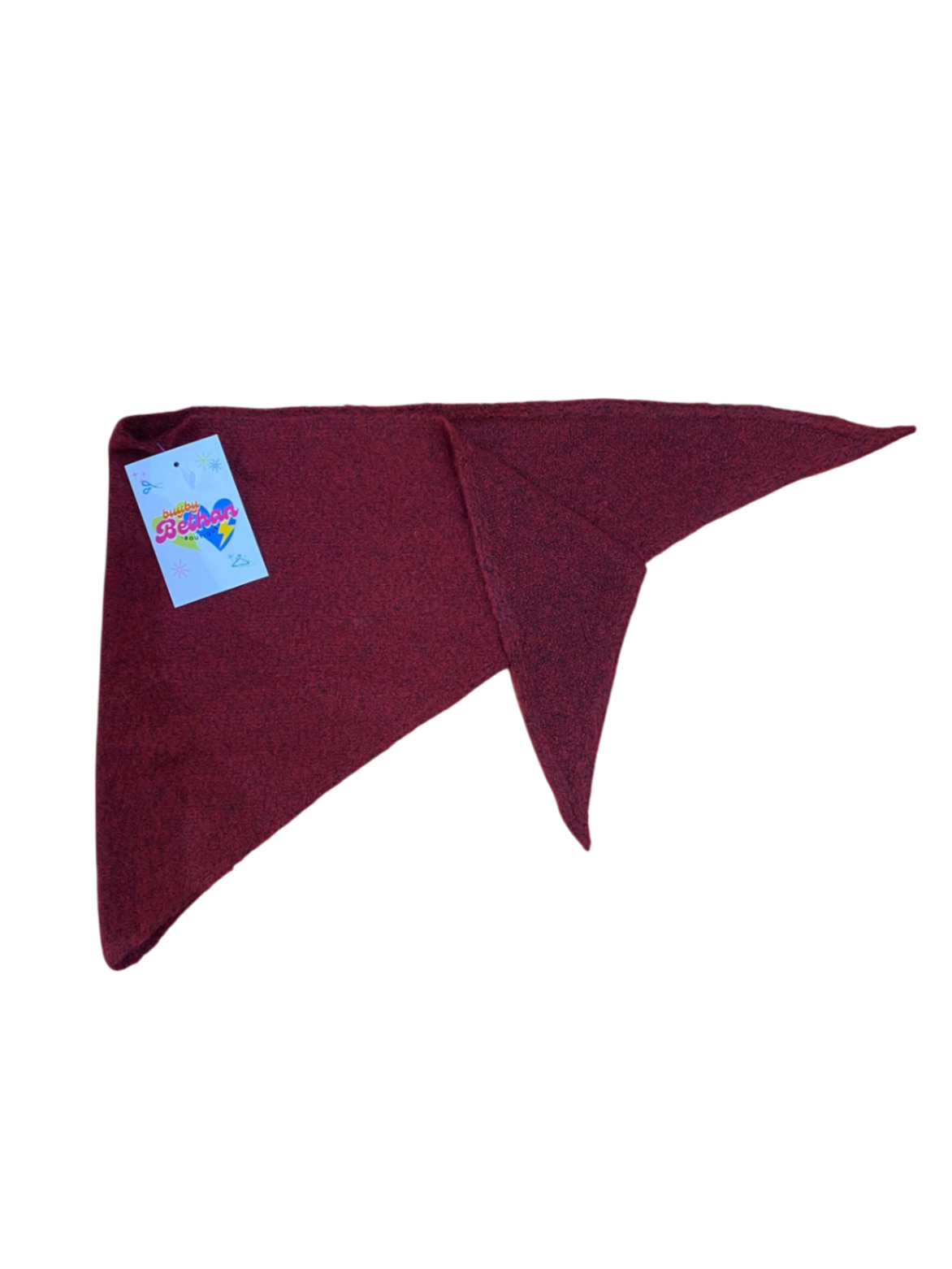 Triangle Scarf - Red, Blue, Yellow, Green, Pink
