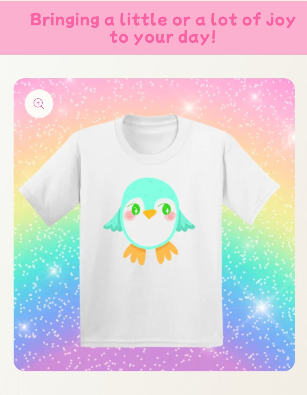 9-11 years penguin tshirt white