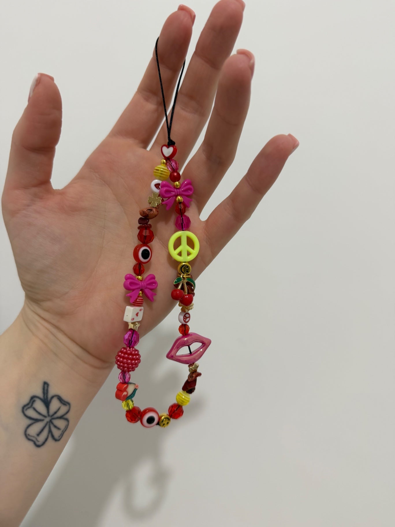 Twin Flam phone charm