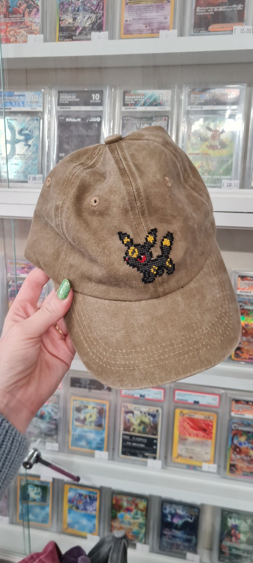 Umbreon Pokemon Sprite Cap