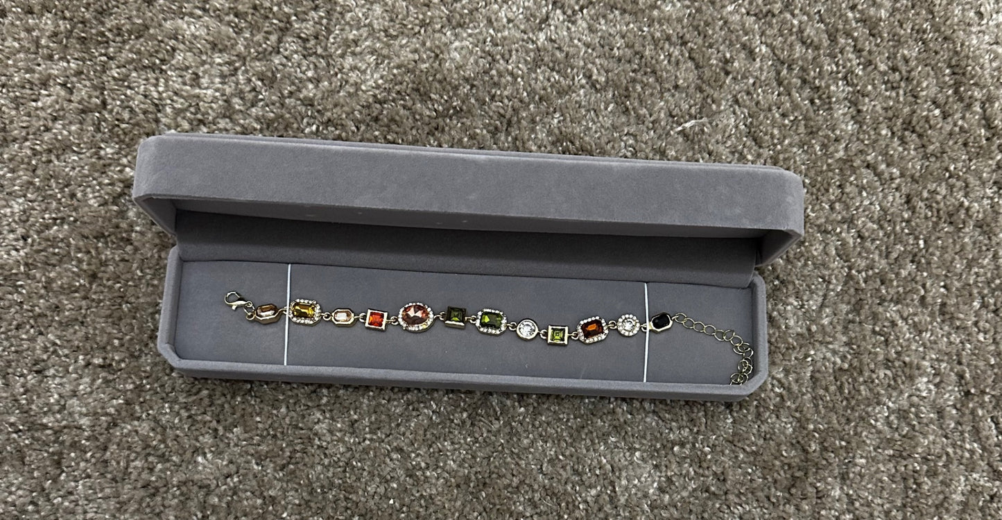 Gemstone bracelet
