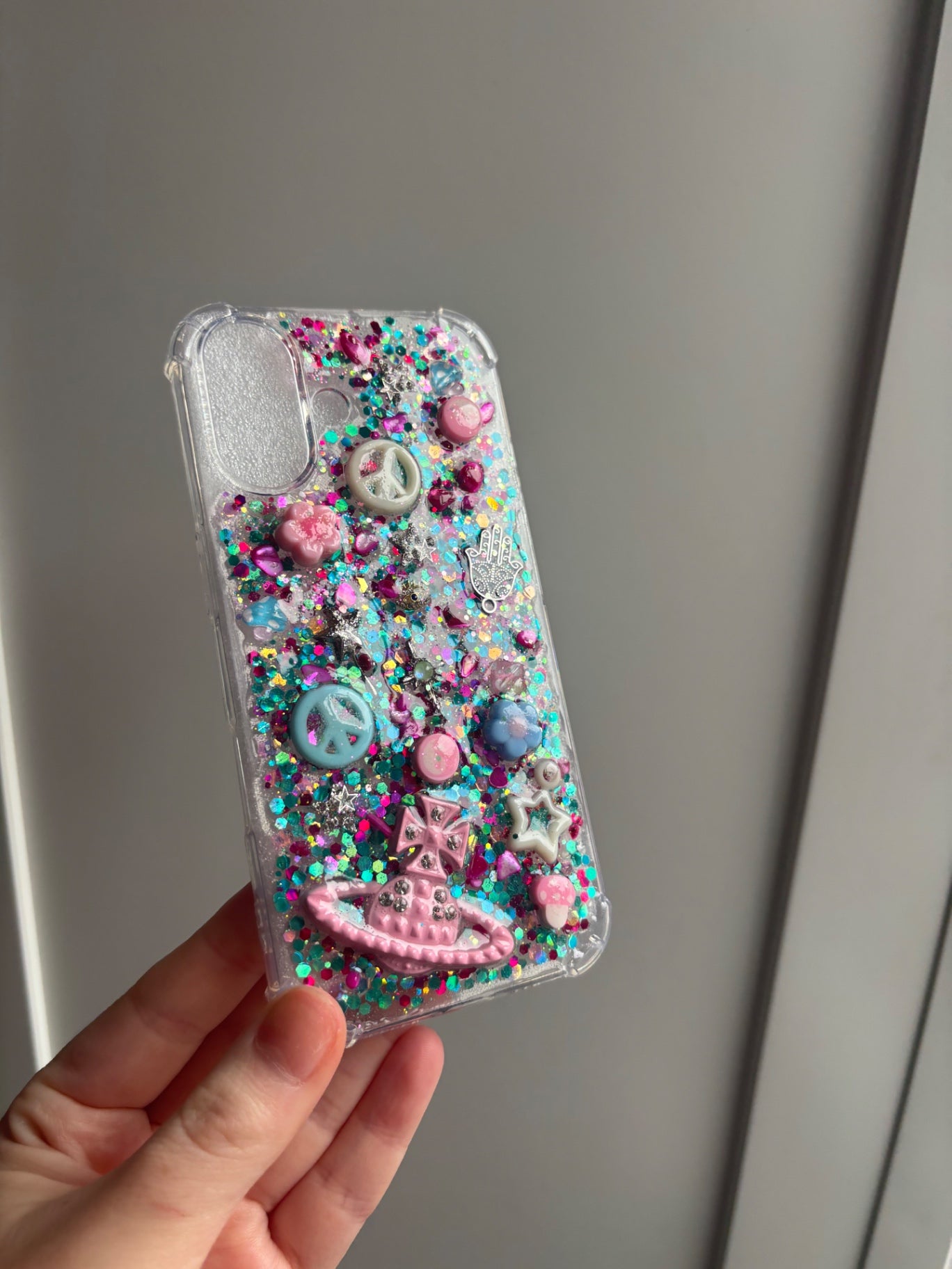 Funky phone case- iPhone 16🌈