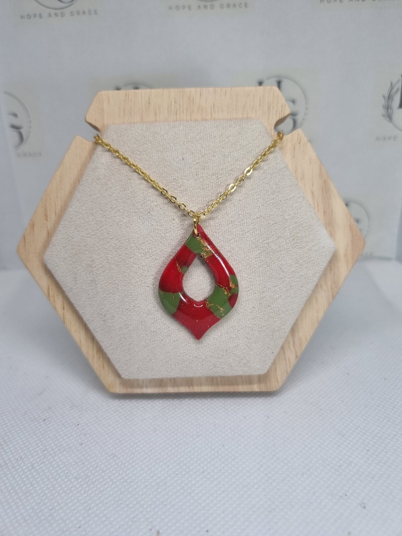 Red and Green necklace