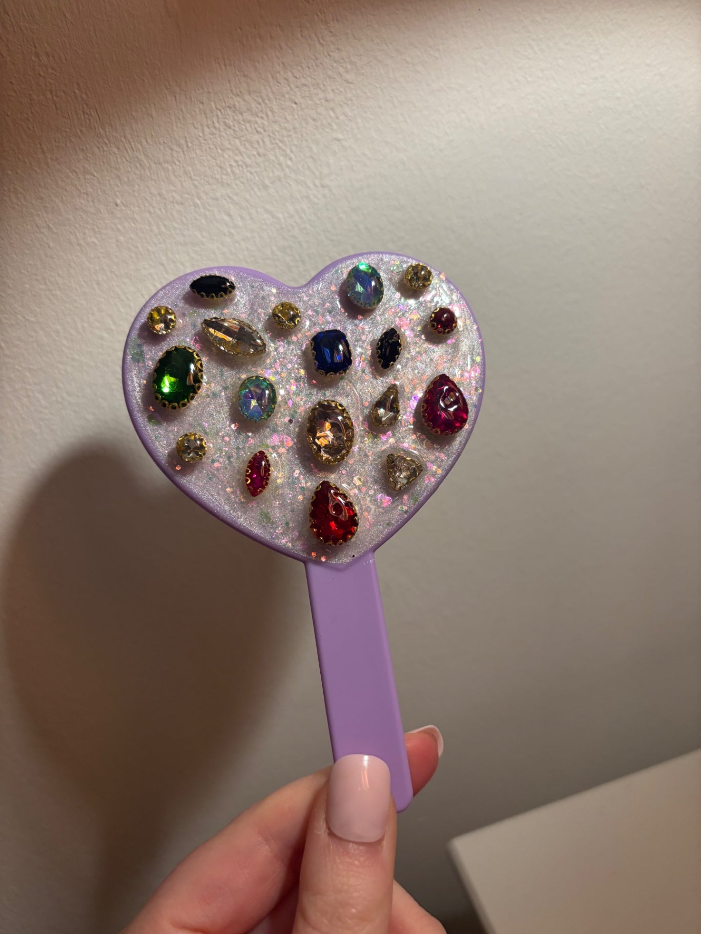Funky mini mirror