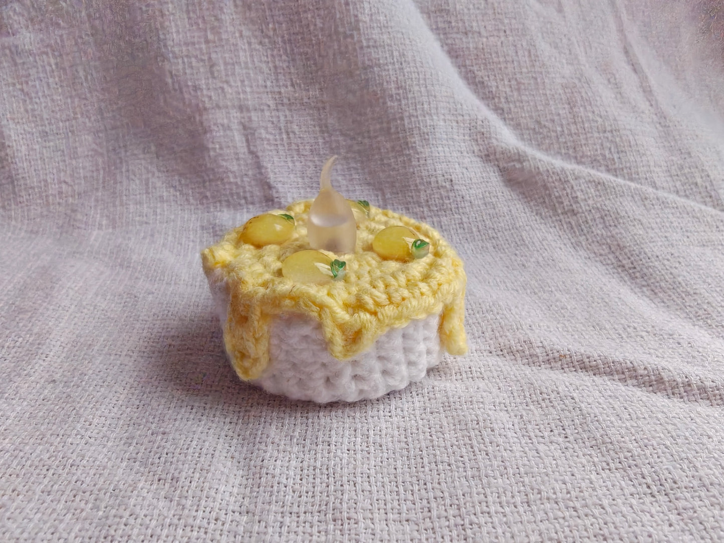 Tealight cakes, Lemon cheesecake