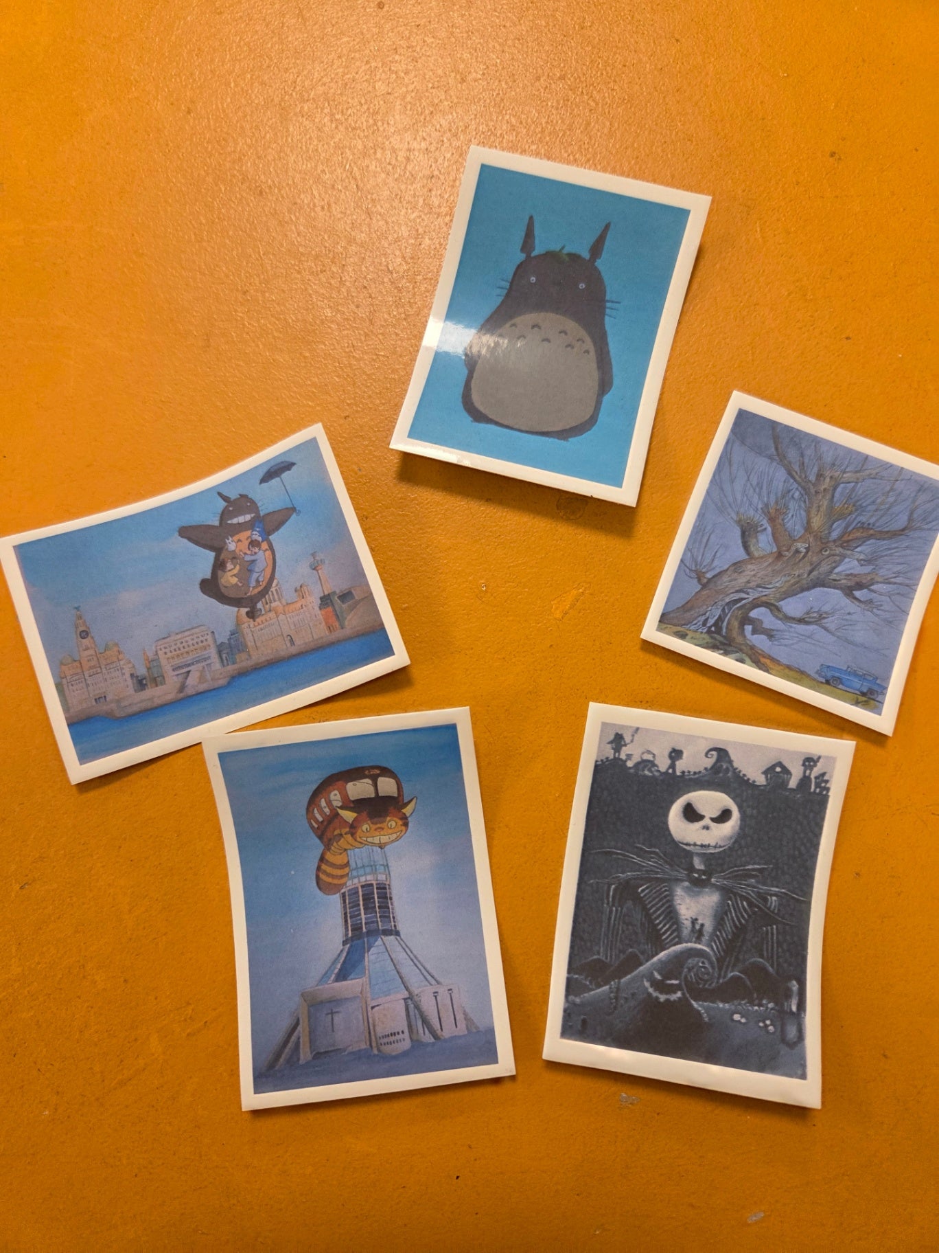 Various stickers