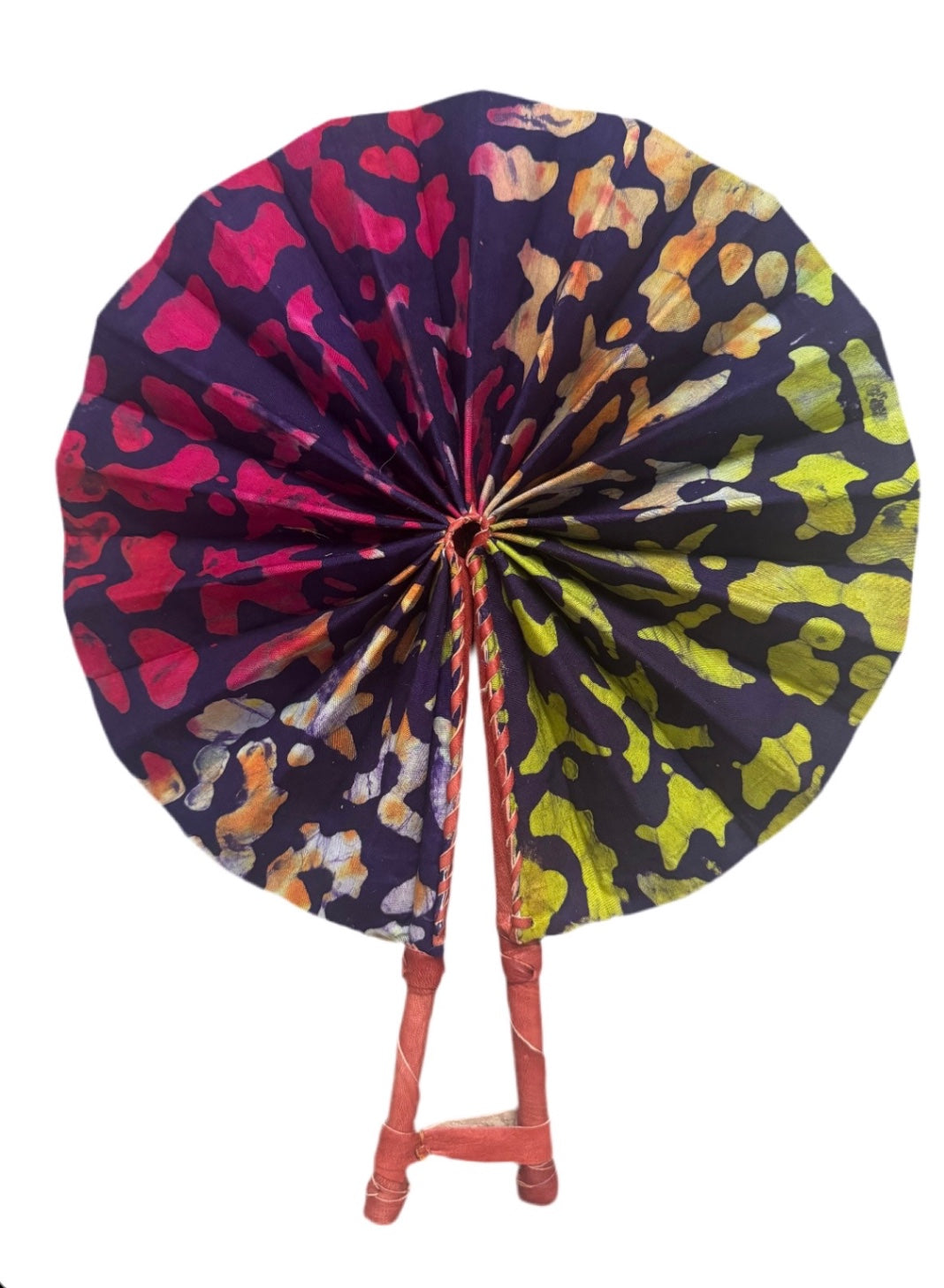 Fan Rainbow Leopard print