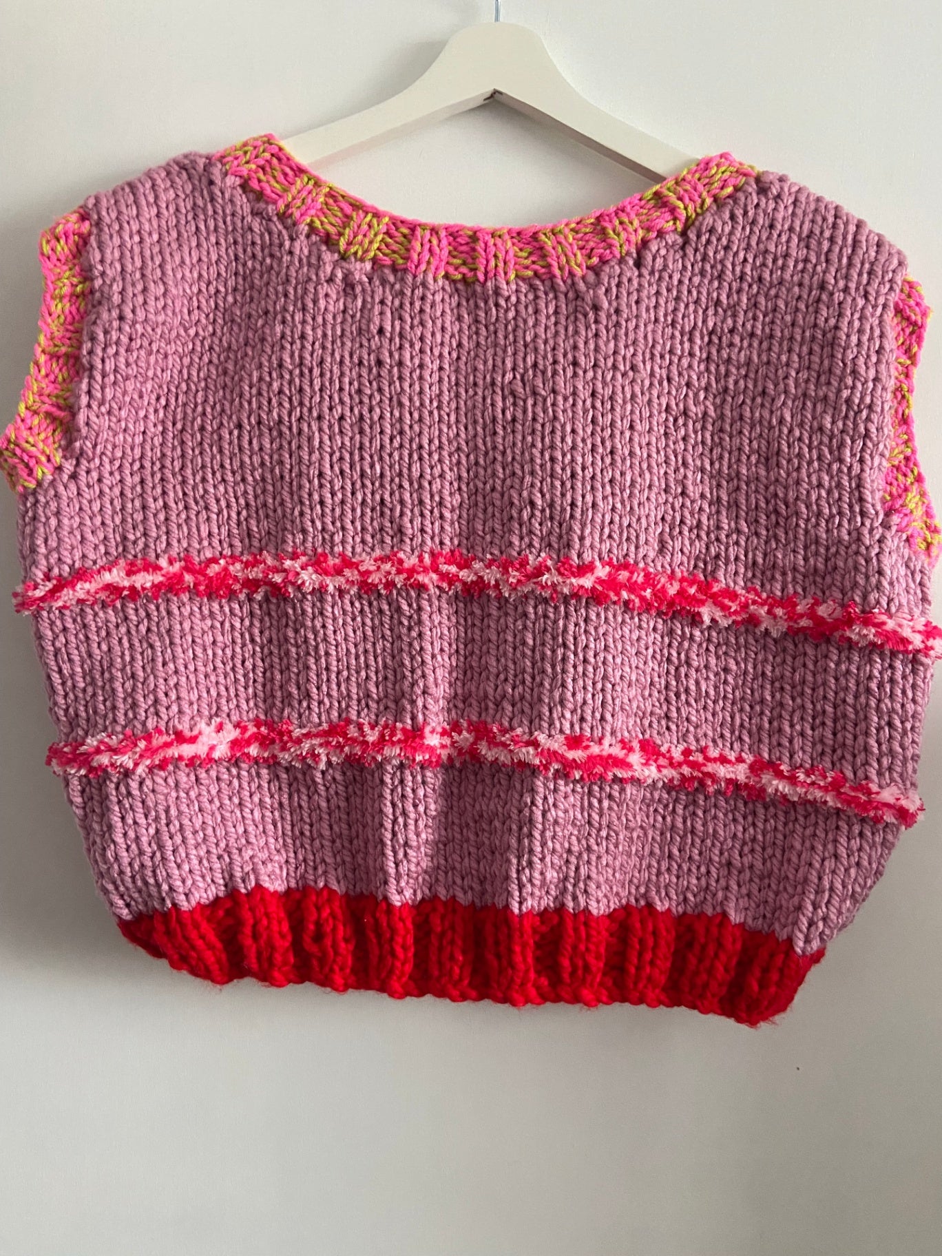 Multi Coloured Knit Tank top