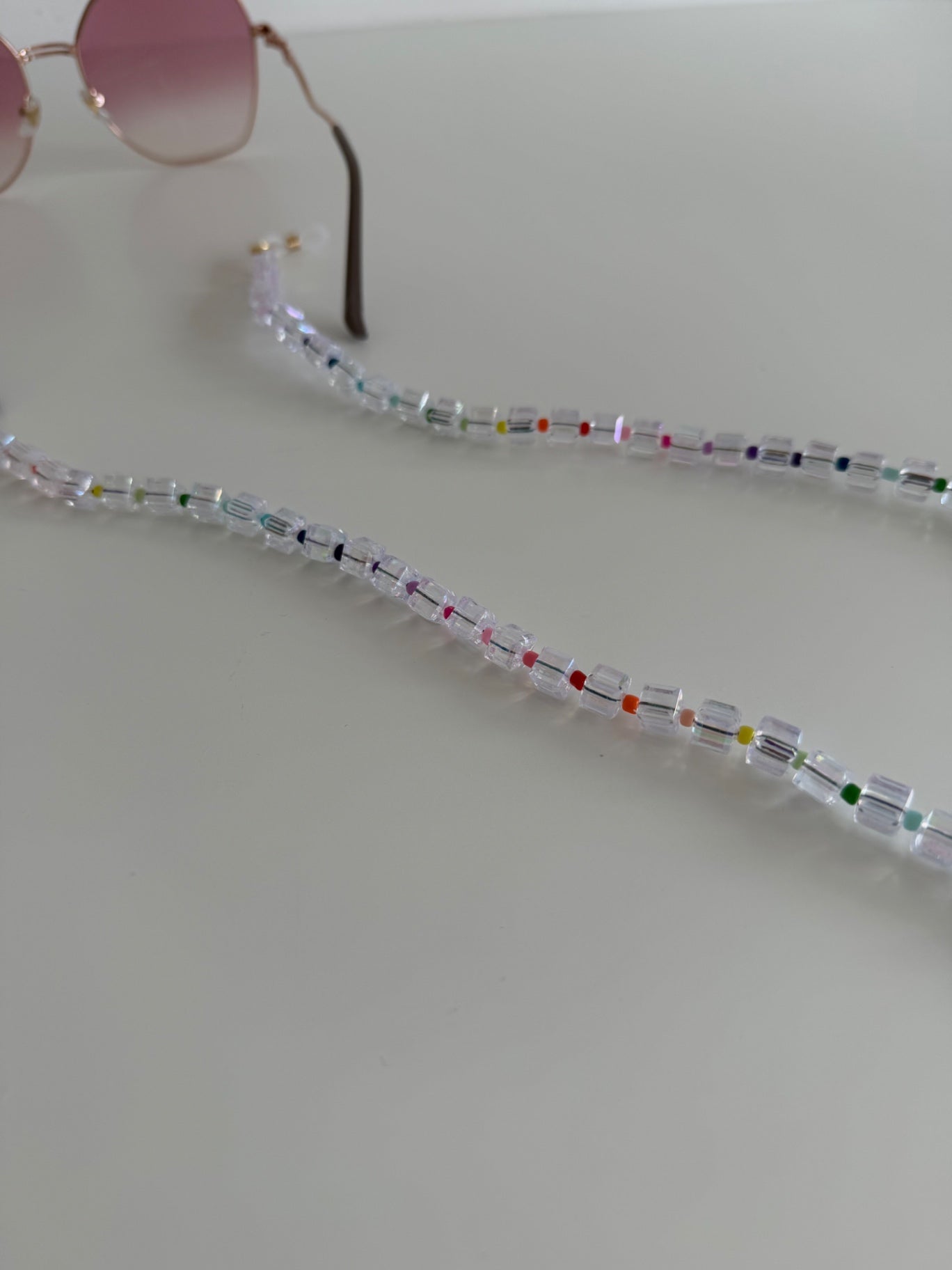 Crystal glow sunglasses strap