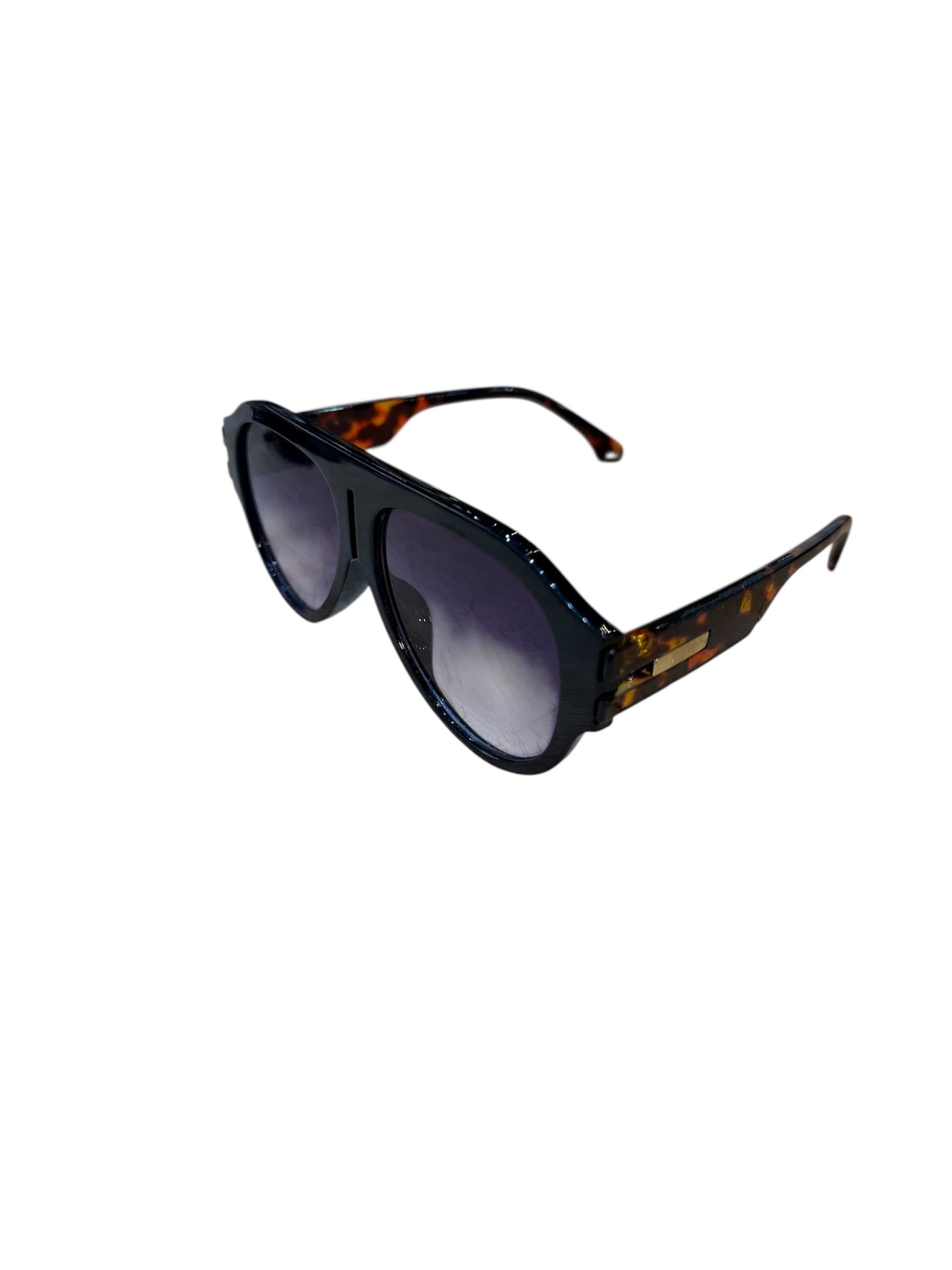 Black Tort Aviator Sunnies