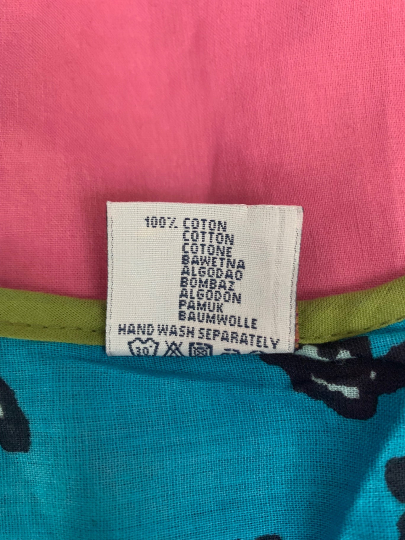 100% cotton beach dress