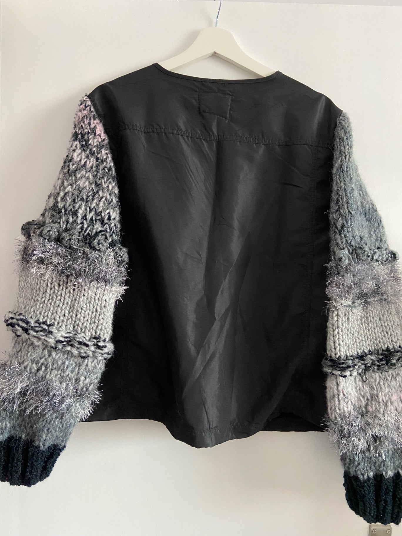 Black & Grey Multi Pocket Jacket