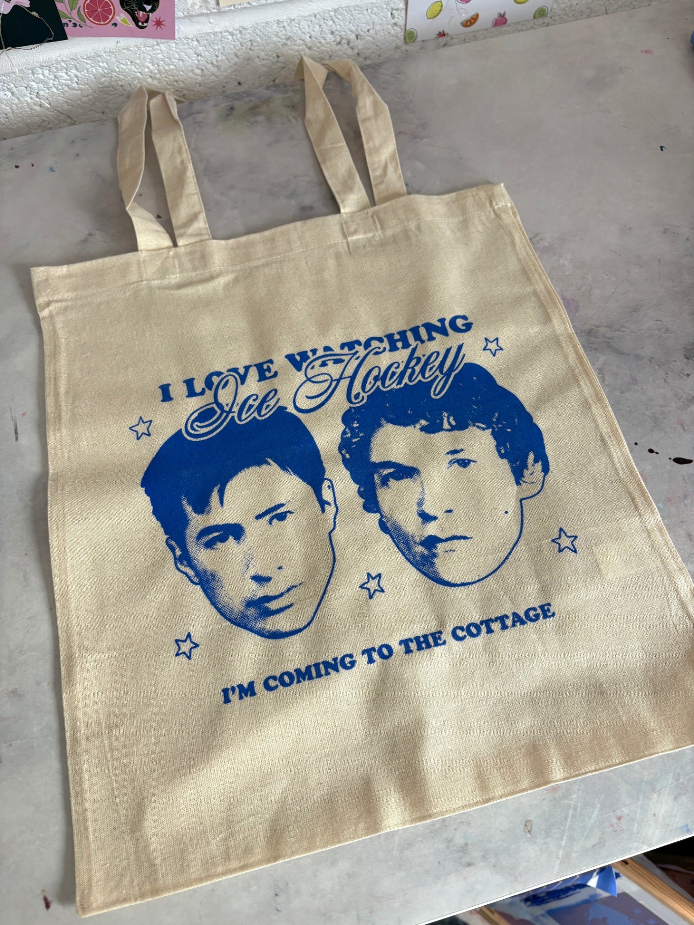 Heated Rivalry Tote Bag