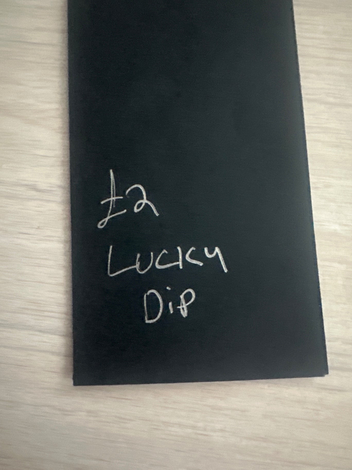 Lucky dip
