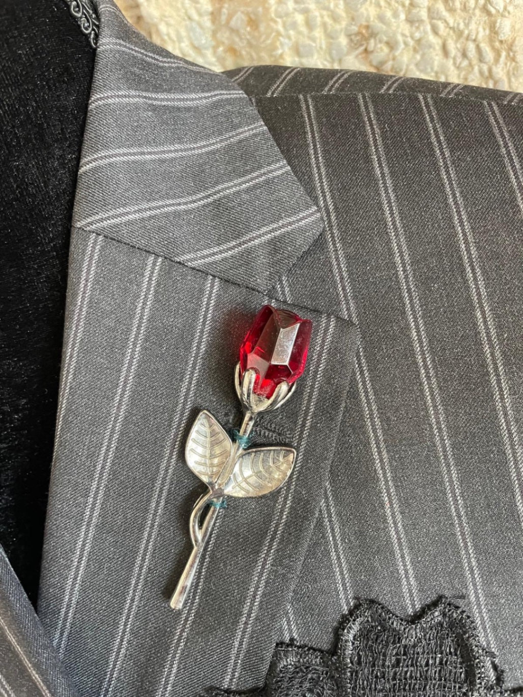 Blazer Cape (Chains & Rose)