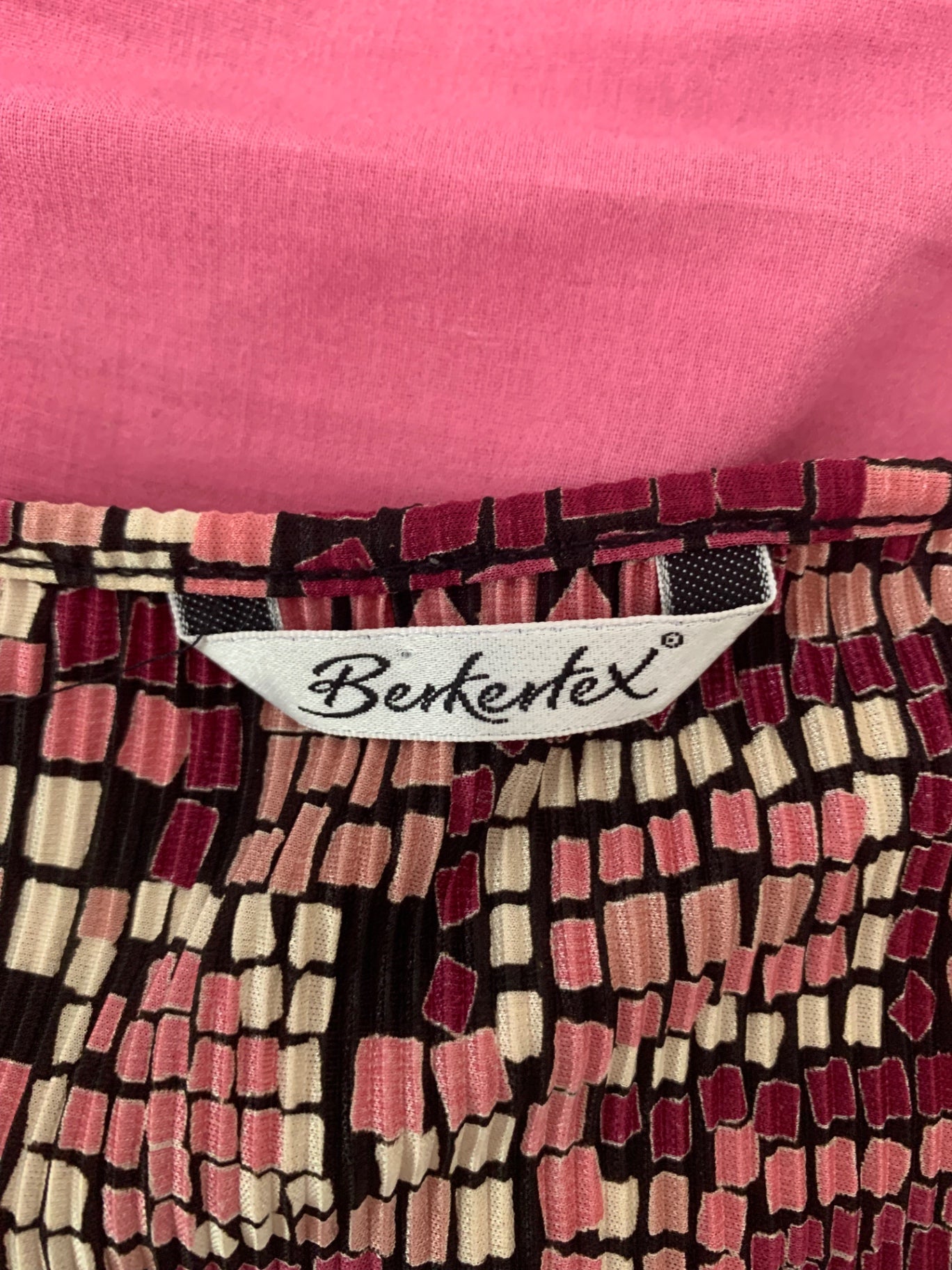 vintage mosaic berkertex top