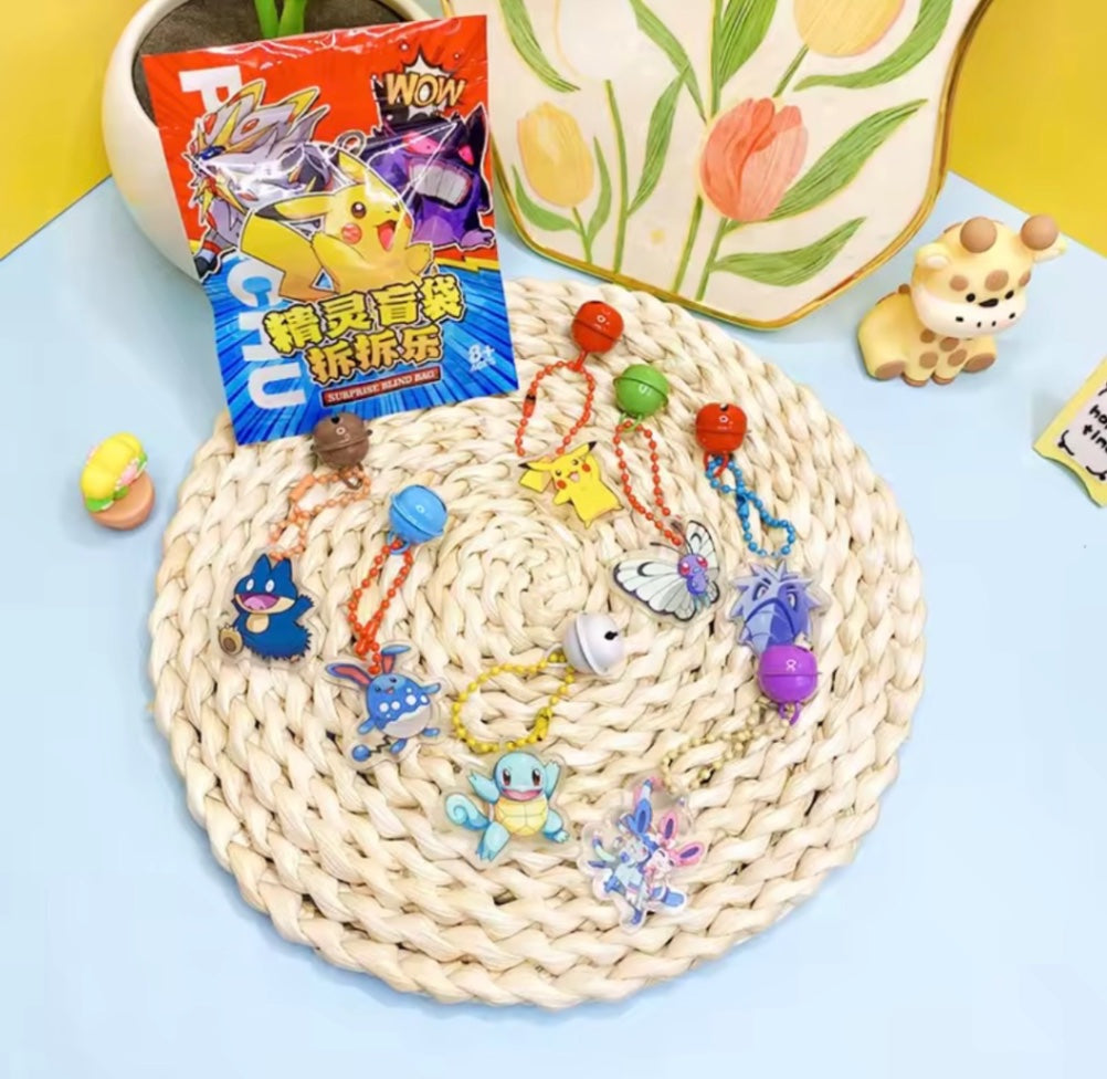 Pokemon keychain blind bag