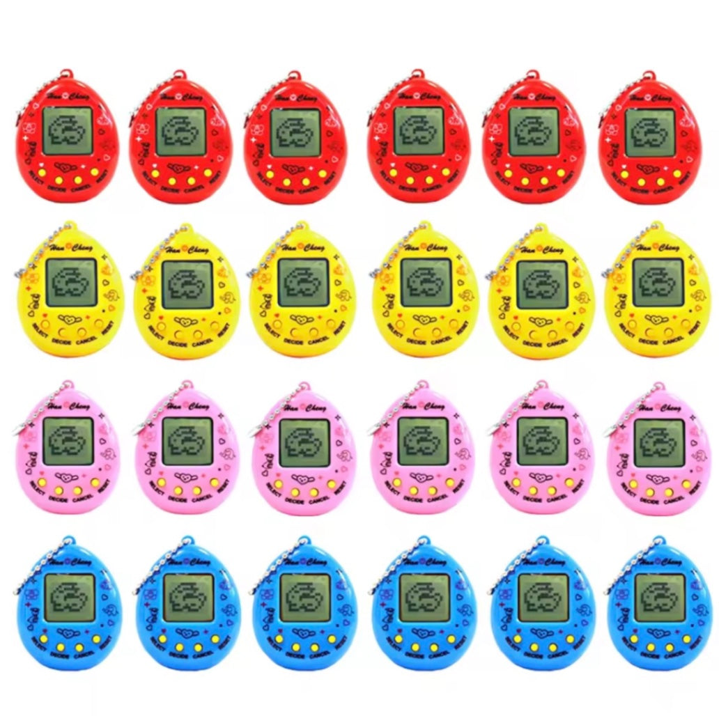 Tamagotchi Virtual Pet Key Chain Mix Colours