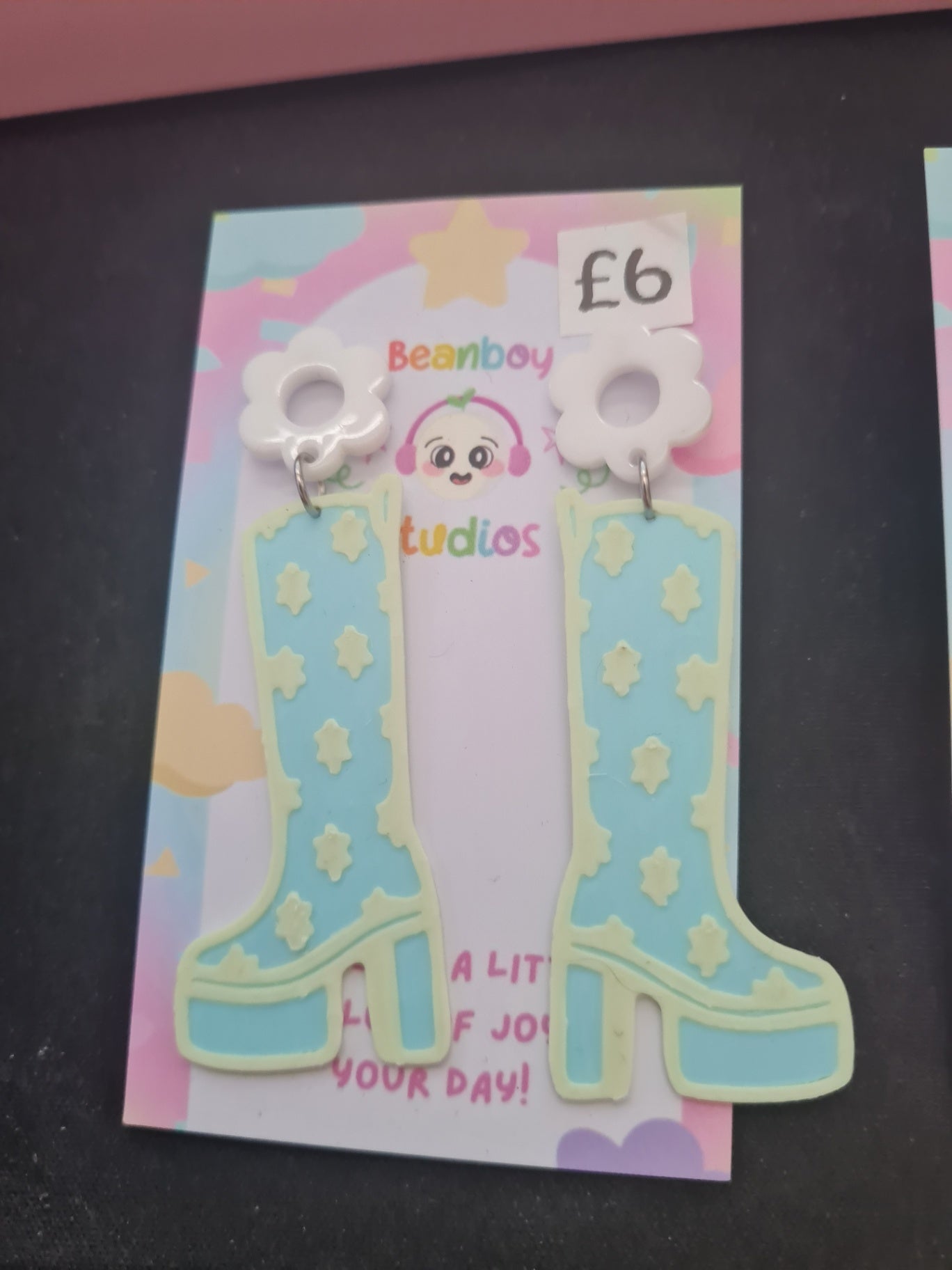 boot earrings