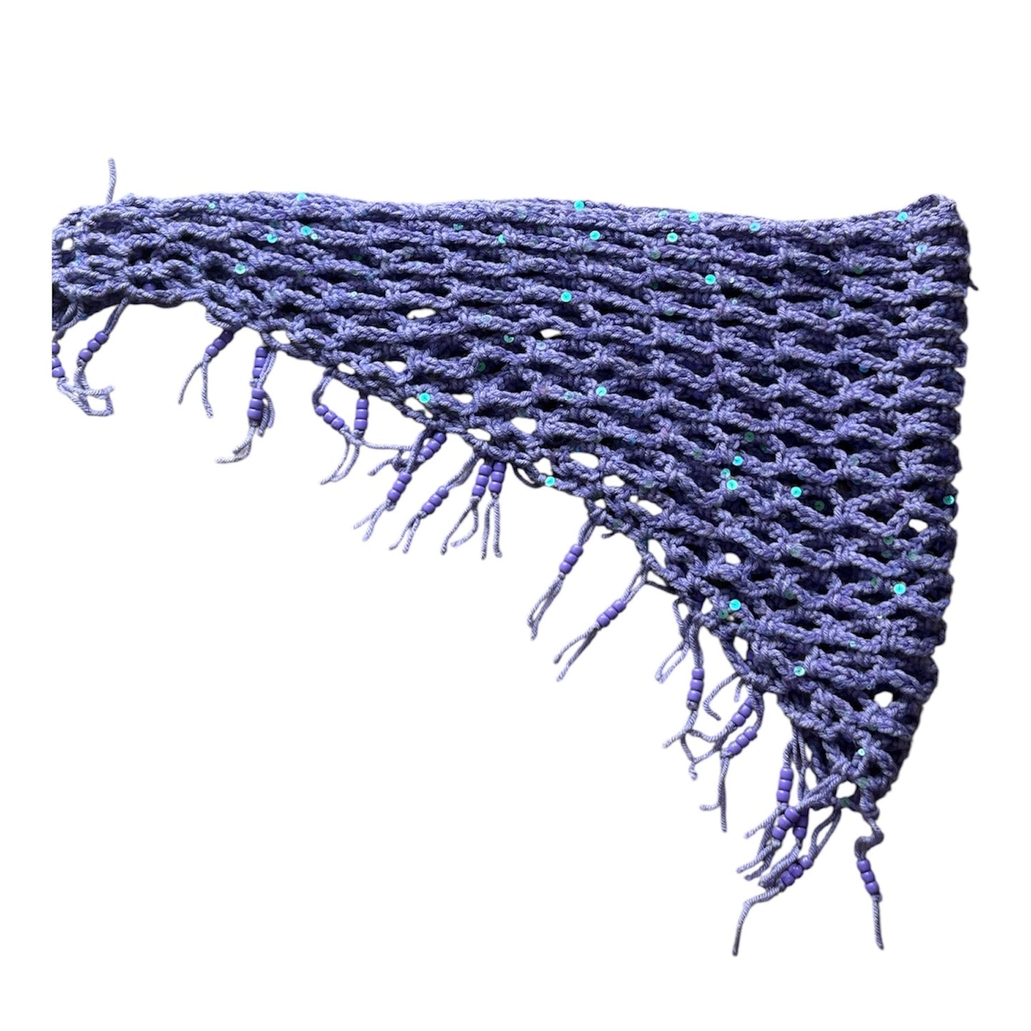 Crochet wrap around skirt
