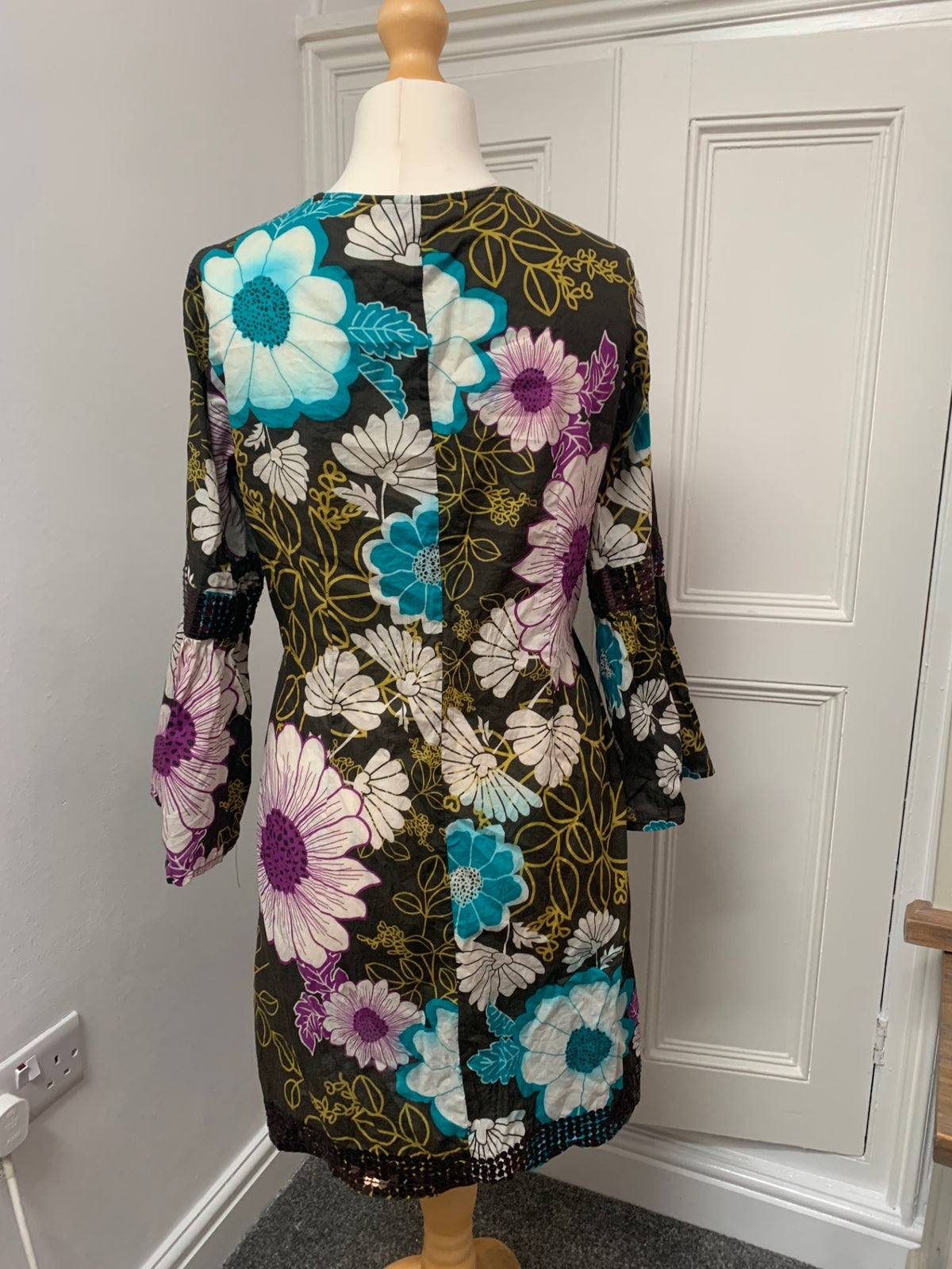 100% cotton vintage new look dress