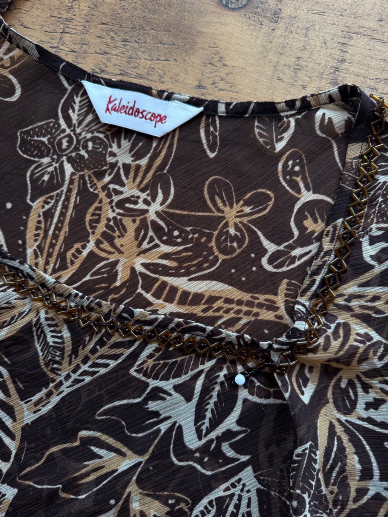 Vintage Kaleidoscope Top