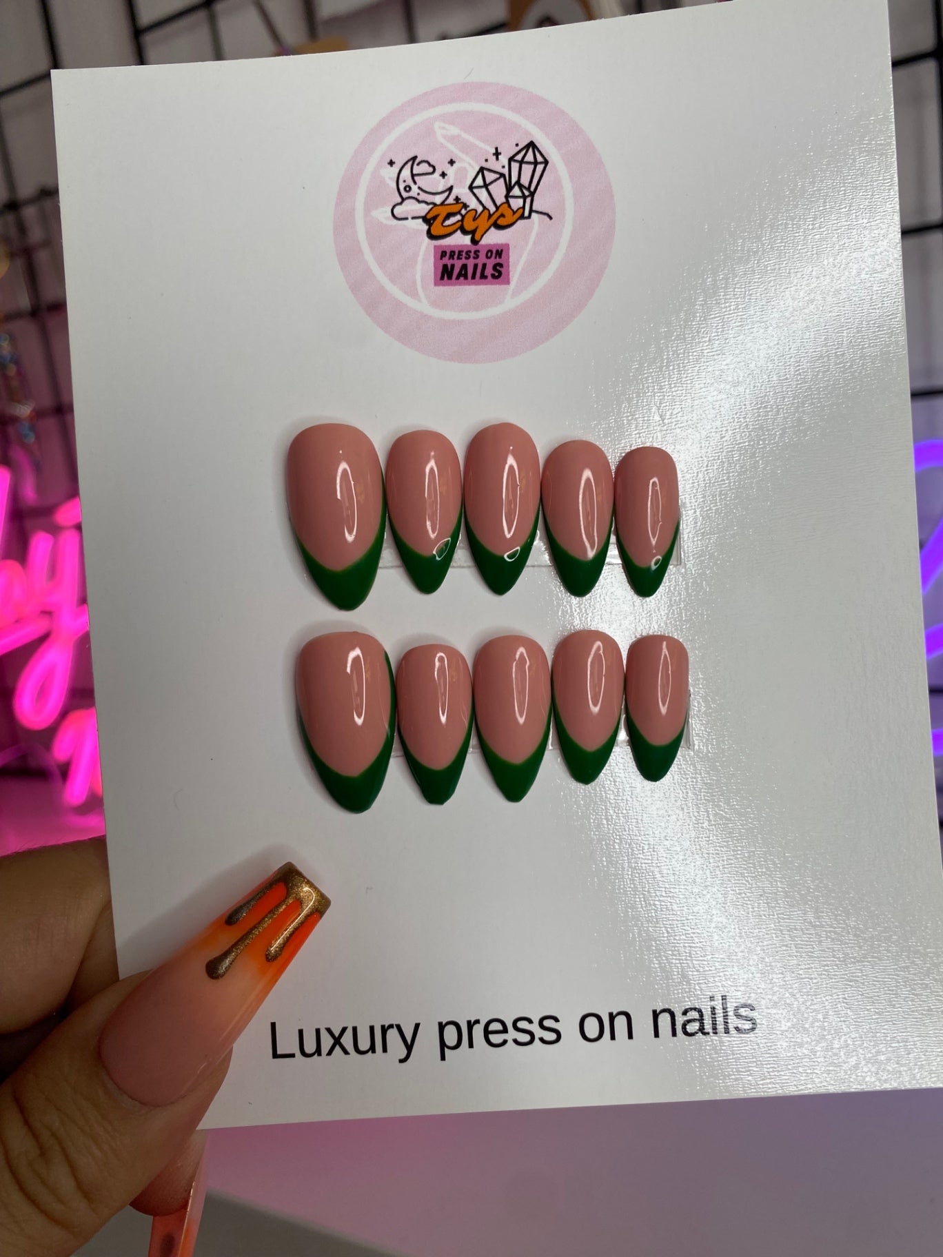 Temp Colour Changing Nails