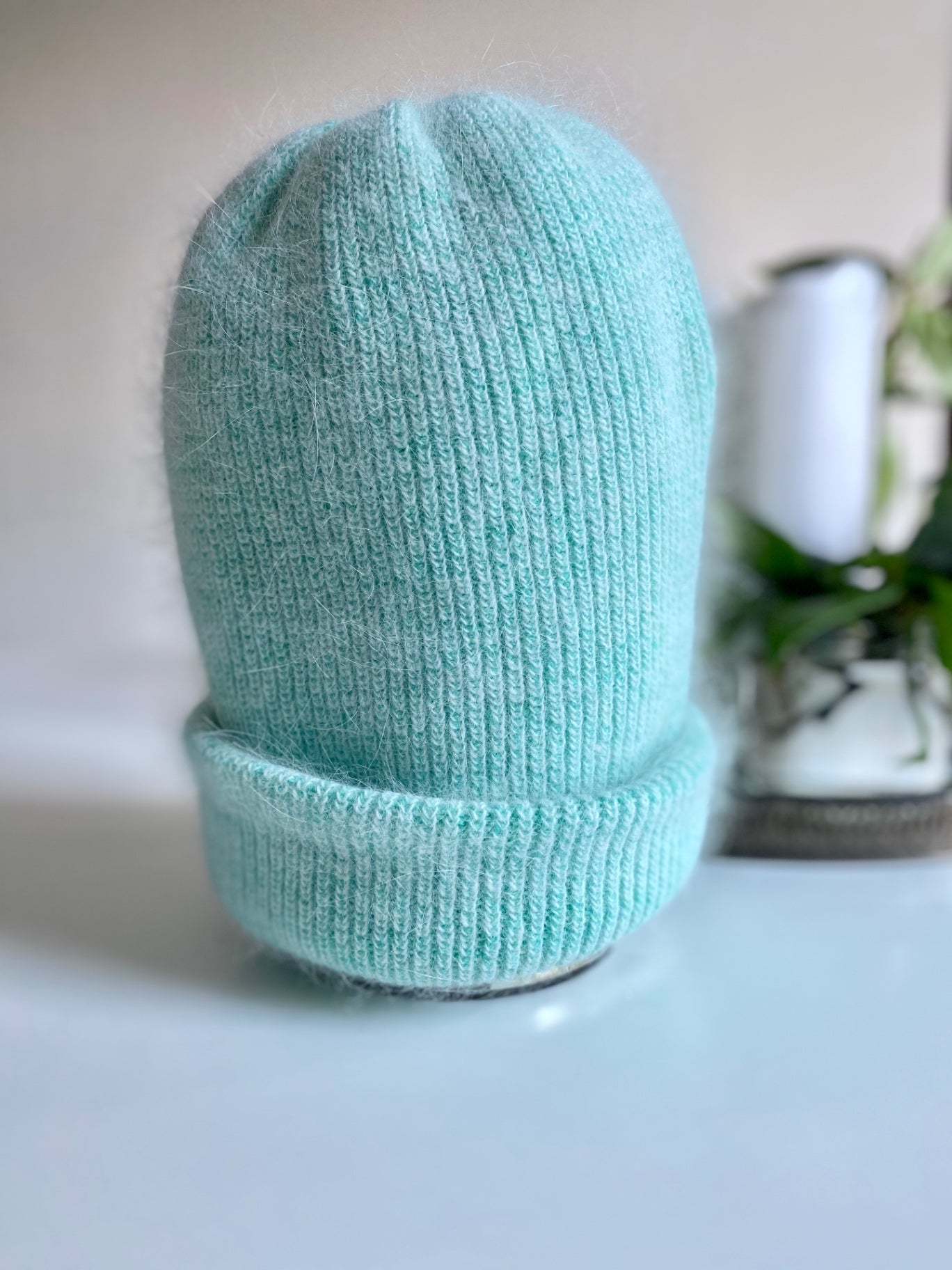 Extra Warm Thick Woolley Hat Green
